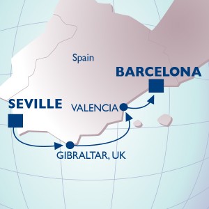 Voyage map